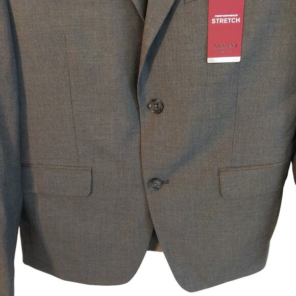 Alfani Men's Slim Fit Suit Jacket 38S Gray EUC NOT NEW - Picture 5 of 17